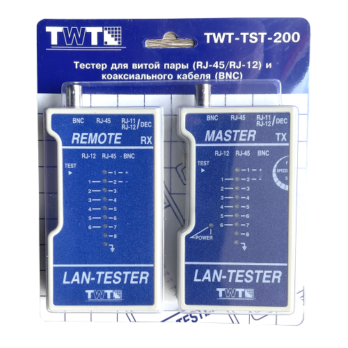 Twisted pair tester TST-200 (without batteries)